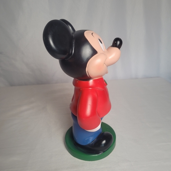 Vintage Mickey Mouse Coin Piggy Bank Walt Disney 1970's - Picture 4 of 10